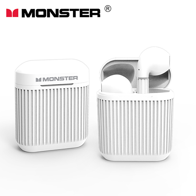 MONSTER Clarity 105 AirLinks 藍牙5.0無線耳機-白色