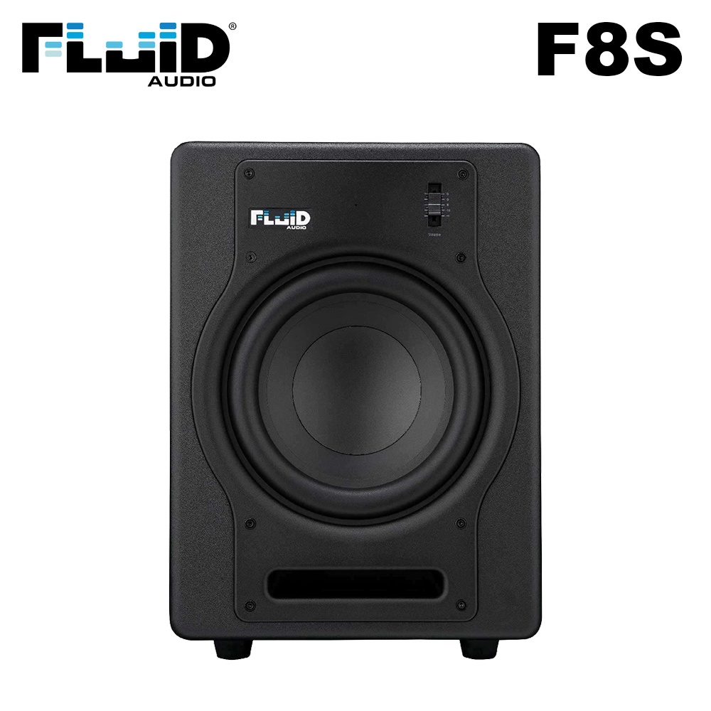 Fluid Audio F8S 8吋超低音監聽喇叭 (單顆) 公司貨