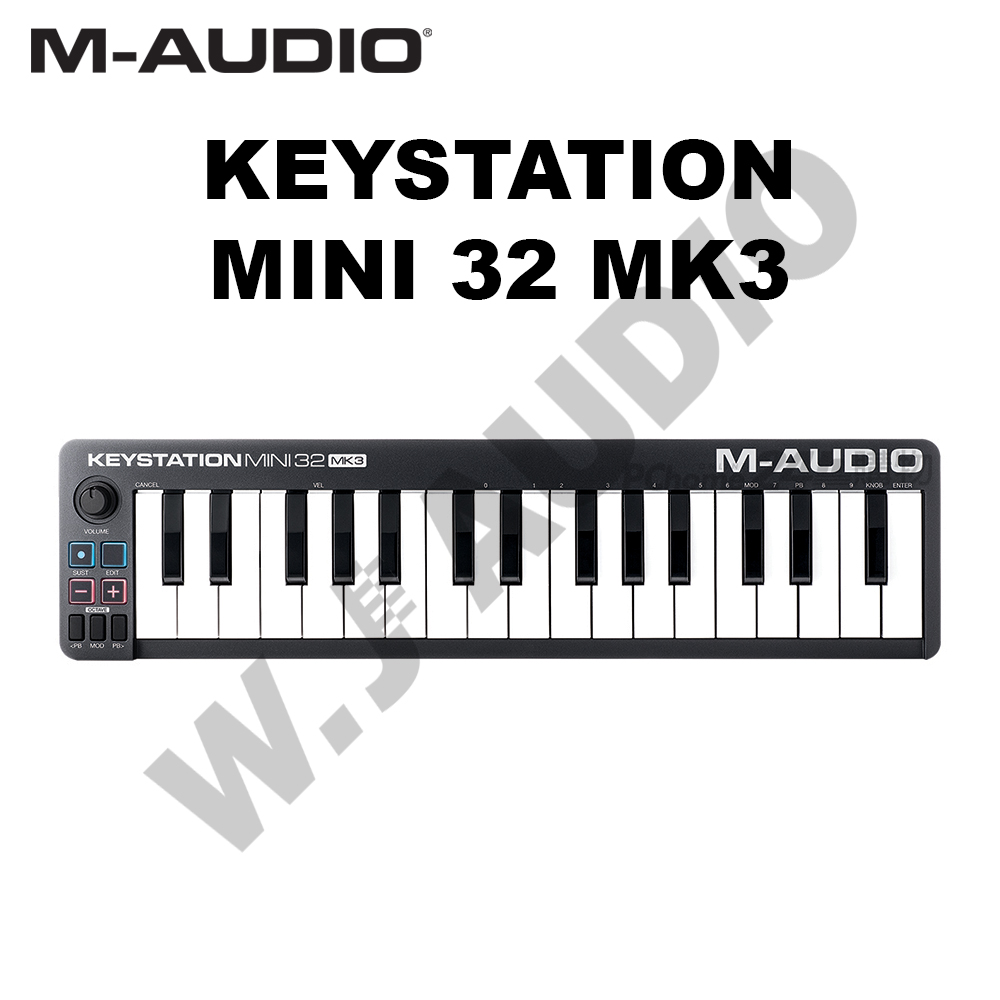 M-Audio KEYSTATION MINI 32 MK3 MIDI 主控鍵盤 公司貨