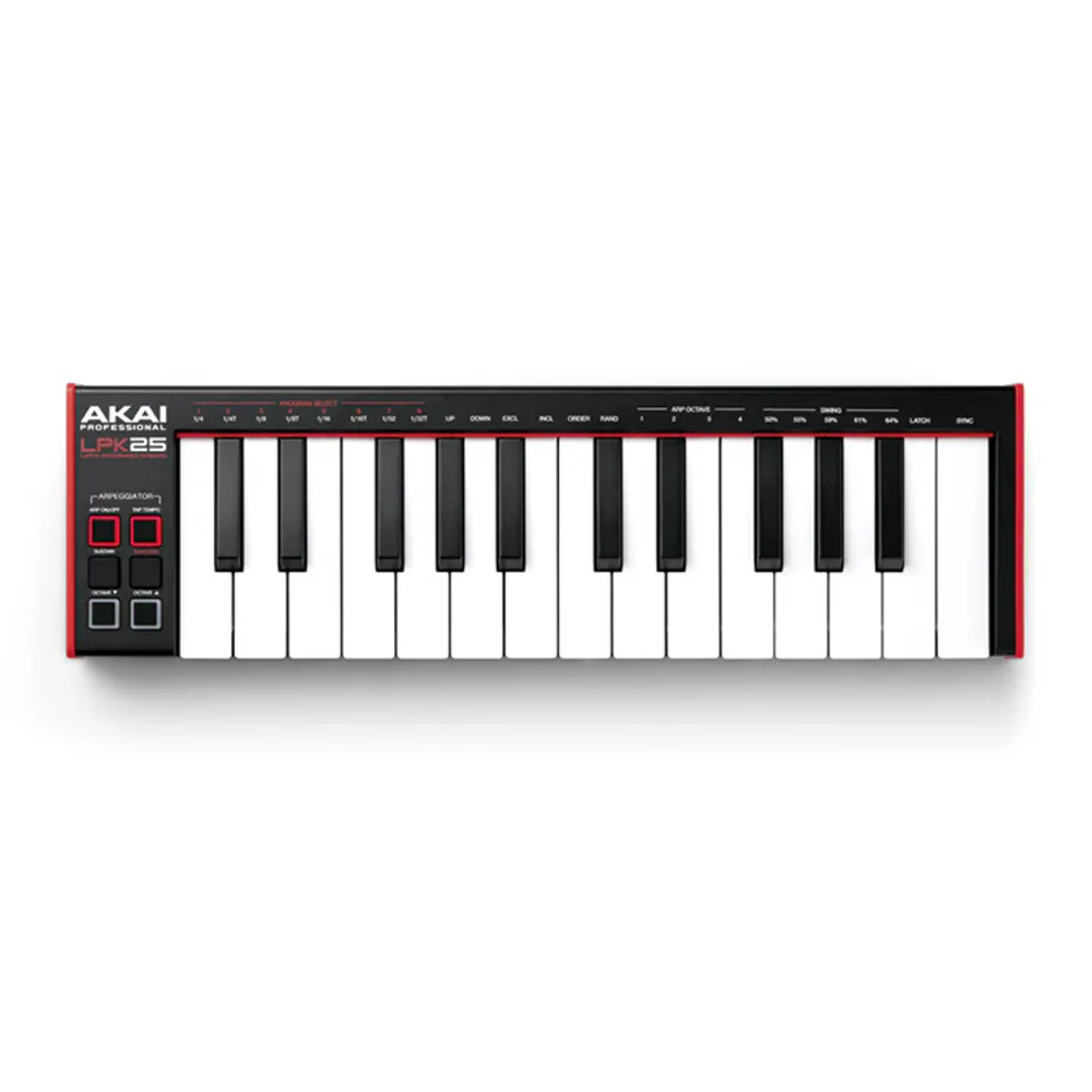 AKAI LPK25 MK2 USB MIDI 鍵盤(公司貨)