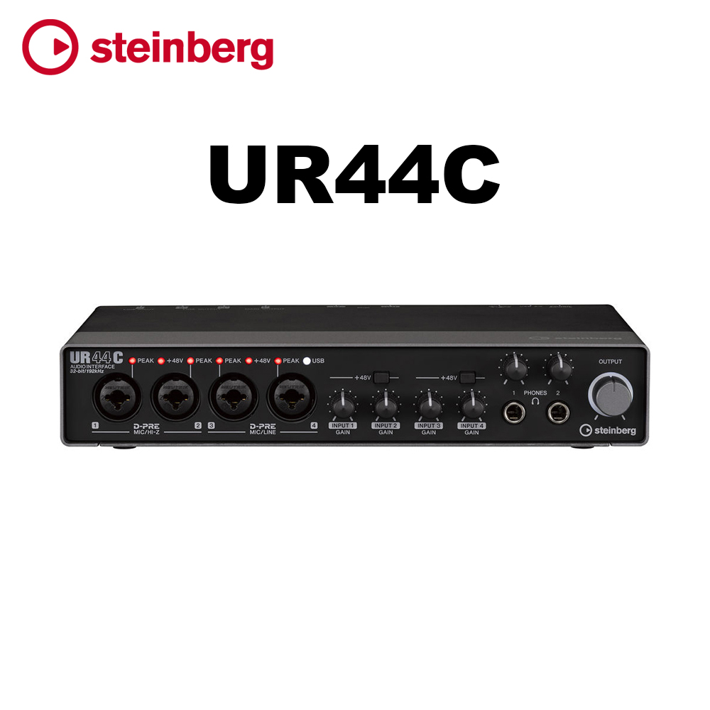 Steinberg UR44C USB 錄音介面 公司貨