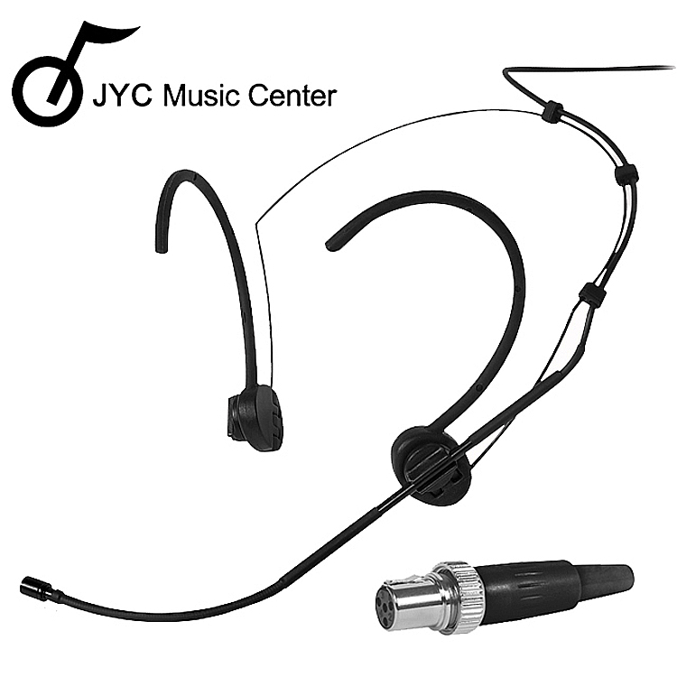 JYC Music嚴選Q-F40B頭戴式麥克風-迷你款黑色/全指向性/MIPRO適用