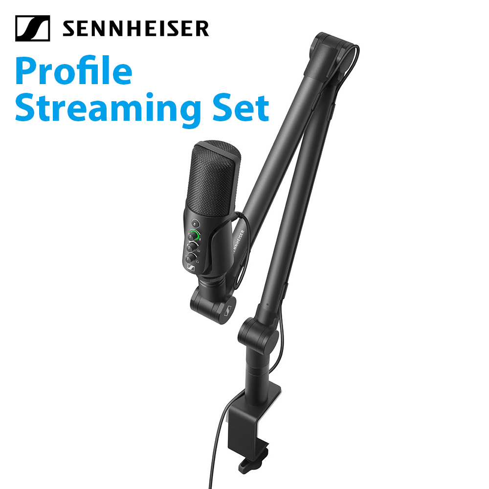 Sennheiser 森海塞爾 Profile Streaming Set 電容式麥克風直播套裝組 公司貨