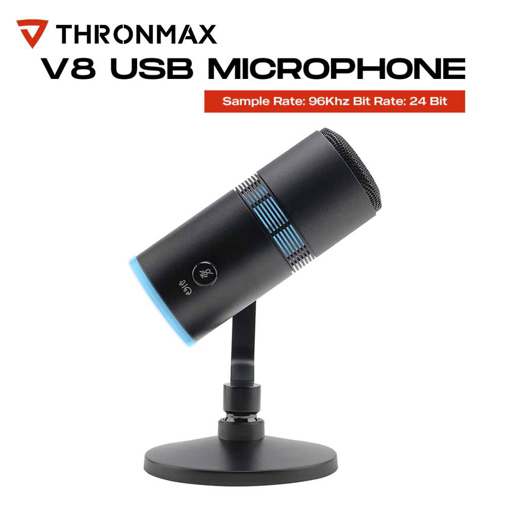 Thronmax Capulse V8 RGB USB麥克風 (V8) 公司貨
