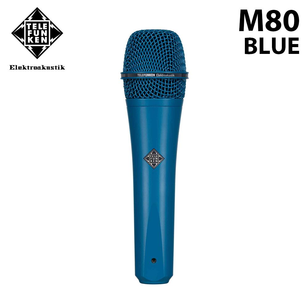 TELEFUNKEN M80 BLUE 動圈式麥克風 公司貨 藍