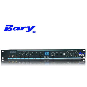 Bary 專業前級唱歌 劇院 麥克風混音擴展聲音處理器EP-898
