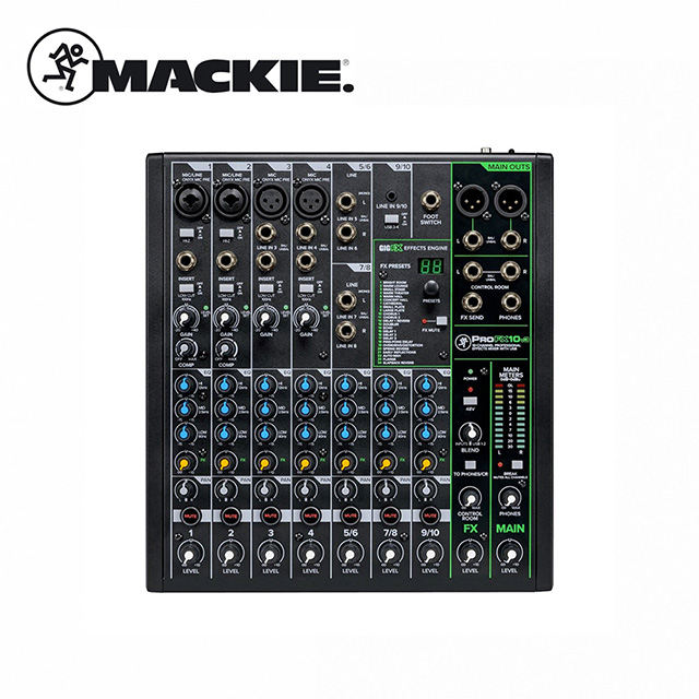 MACKIE PROFX10V3 Mixer USB數位混音器