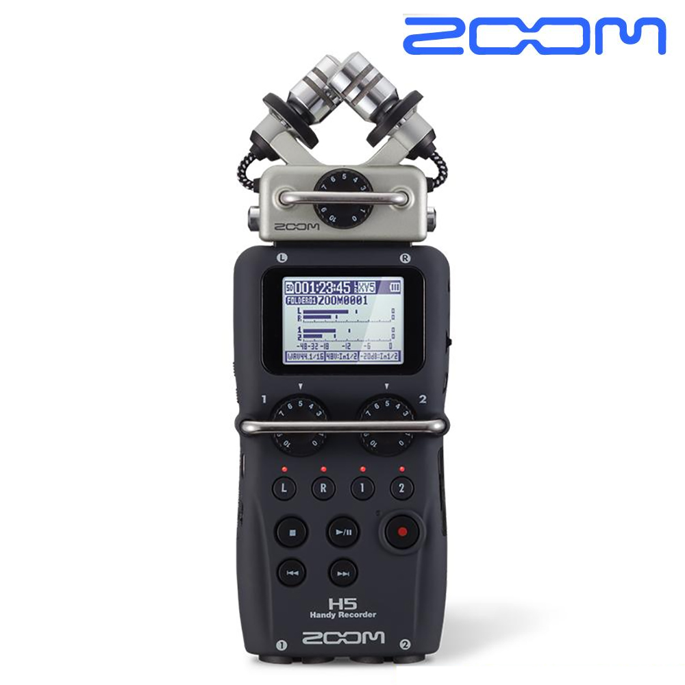 『ZOOM』專業錄音座 H5 / 掌上型數位錄音機 / 公司貨保固