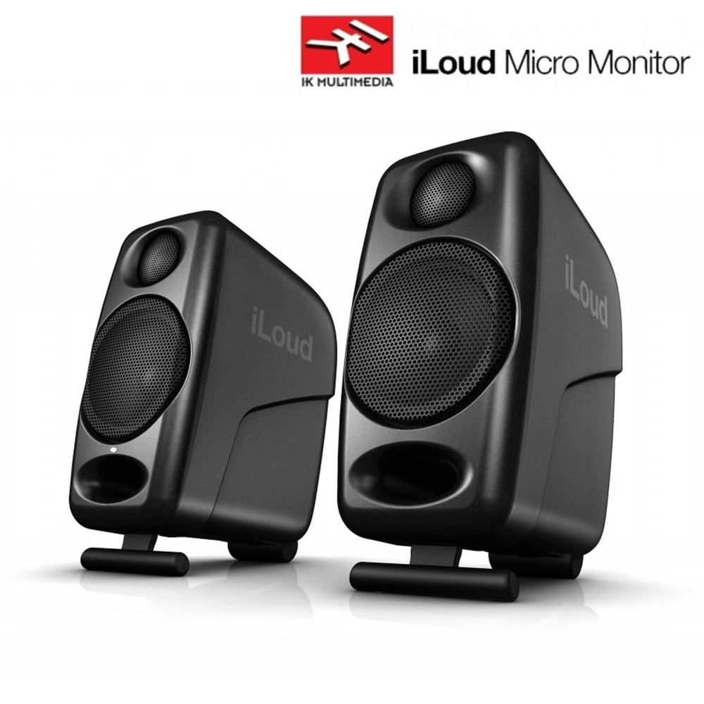 『IK Multimedia』iLoud Micro Monitor 主動式監聽喇叭 黑色款組 / 公司貨保固