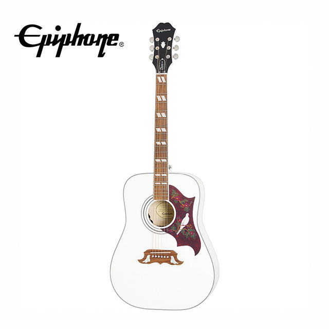 Epiphone Dove Pro Limited Edition 面單板電民謠吉他 白色款 (限量版)