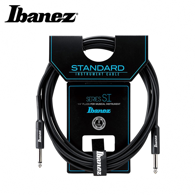 IBANEZ SI10 3米 樂器導線 黑色