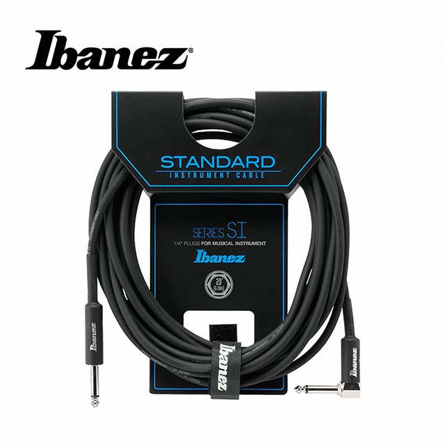 Ibanez SI20L 6.1米 IL頭 樂器導線 黑色