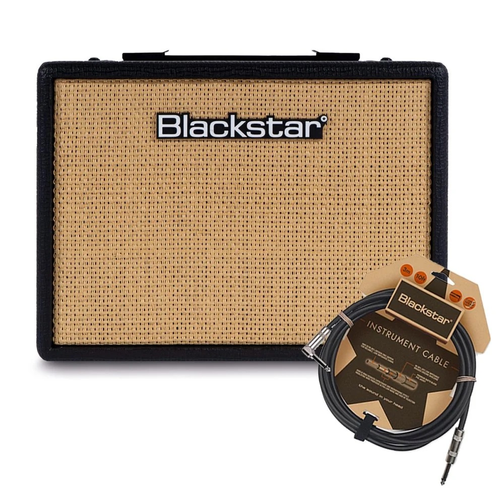 Blackstar DEBUT 15E電吉他音箱+3米導線套裝組-內建破音/延遲效果器/原廠公司貨