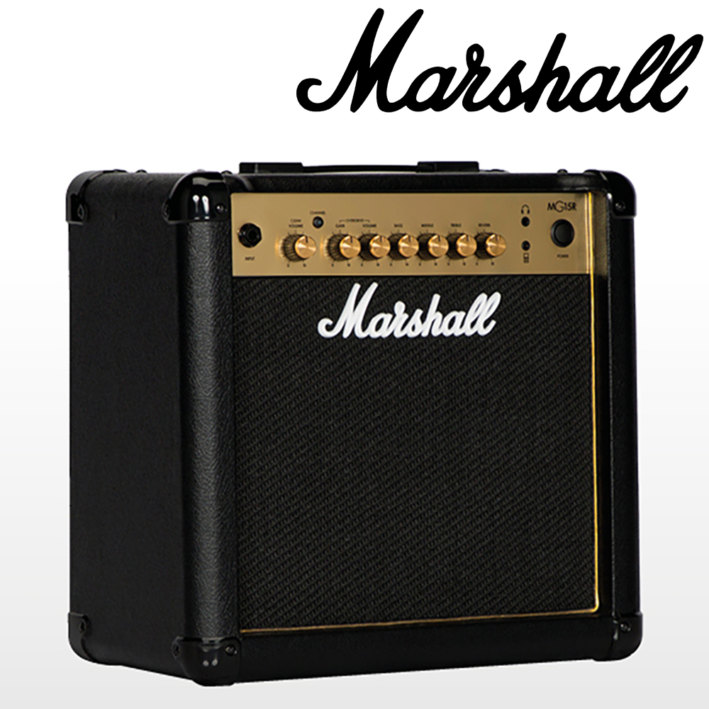 『Marshall』MG15GR 經典款電吉他音箱內建REVERB / 公司貨保固