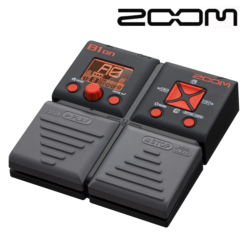 『ZOOM』電貝斯綜合效果器 G1on / 公司貨