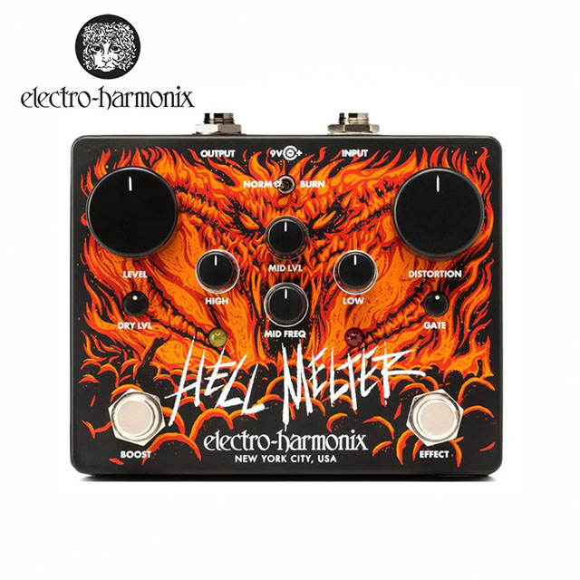 Electro Harmonix Hellmelter Metal Distortion 金屬破音效果器