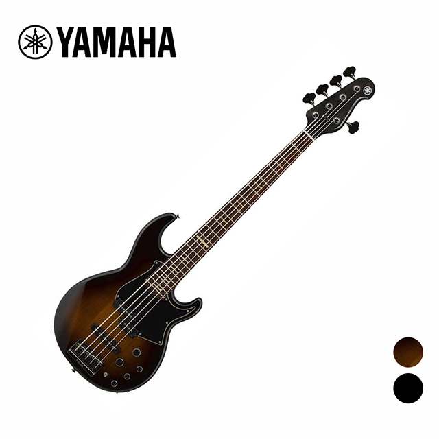 YAMAHA BB735A MTB/DCS Bass 五弦電貝斯 霧面黑/夕陽漸層色