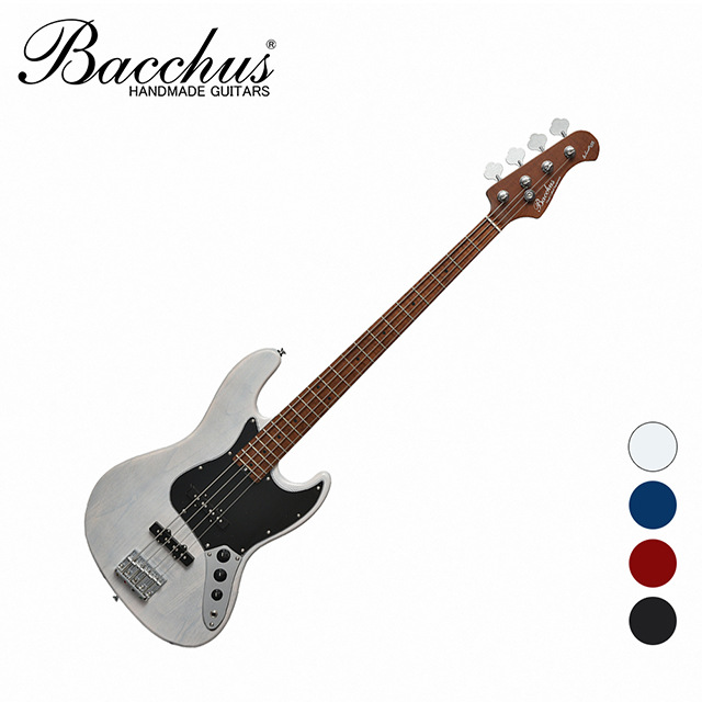 Bacchus WL4-ASH/RSM Bass 烤楓木琴頸 電貝斯 多色款