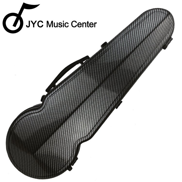 JYC Music JA-150中提琴盒15.5-17吋-黑色斜紋款/具備溼度計/羽量級複合材料