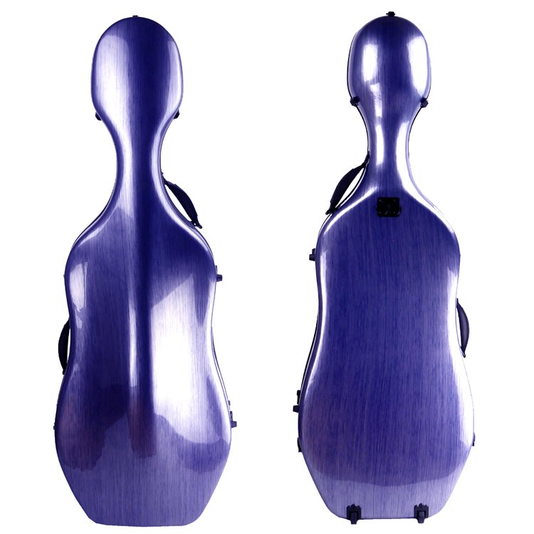 ★JYC Music★最新款CV-2000複合材料大提琴盒4/4/(藍色刷線)~僅重3.81kg 限量