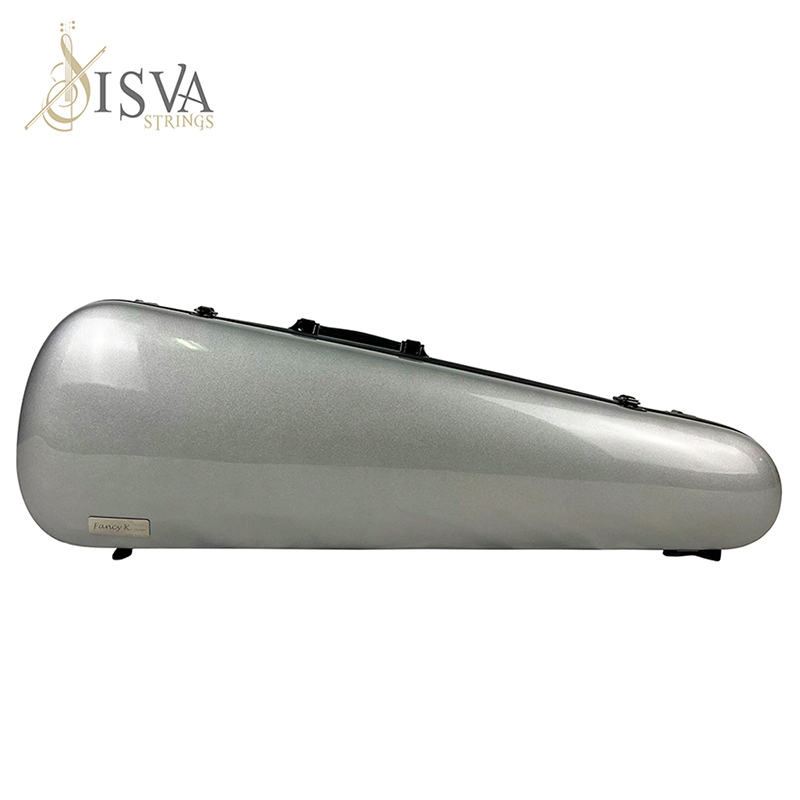 ISVA Violin金屬銀/Fancy.K系列/複合碳纖維小提琴盒/重量僅1.5kg/原廠公司貨