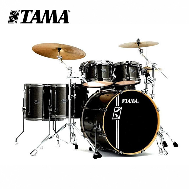 TAMA Superstar Hyper-Drive MK62HZBNS-MGD 專業楓木爵士鼓組 金蔥黑色