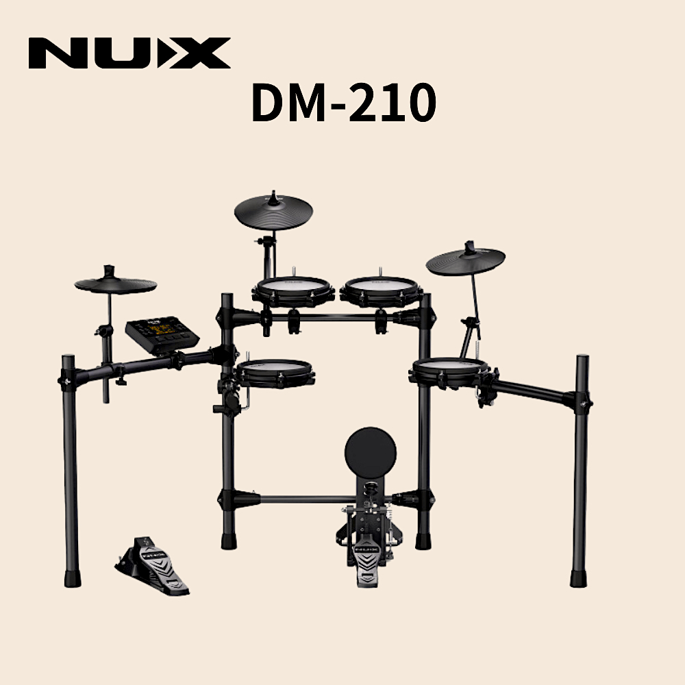 Nux DM-210 電子鼓 全網狀鼓面(原廠公司貨 商品皆有保固一年)