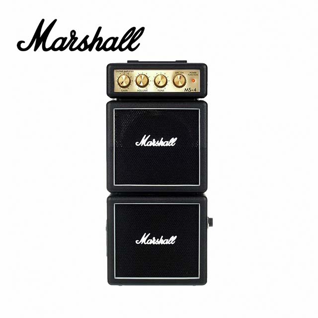 Marshall MS-4 Micro Stack 2瓦 攜帶型 雙層迷你電吉他音箱