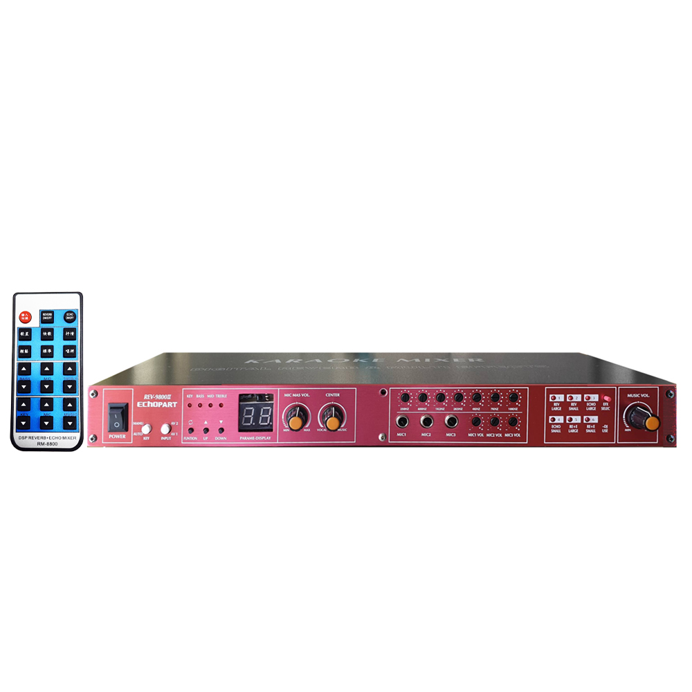 ECHO PART EchoPart REV-9800PRO KTV工程 旗鑑型麥克風 迴音混音器