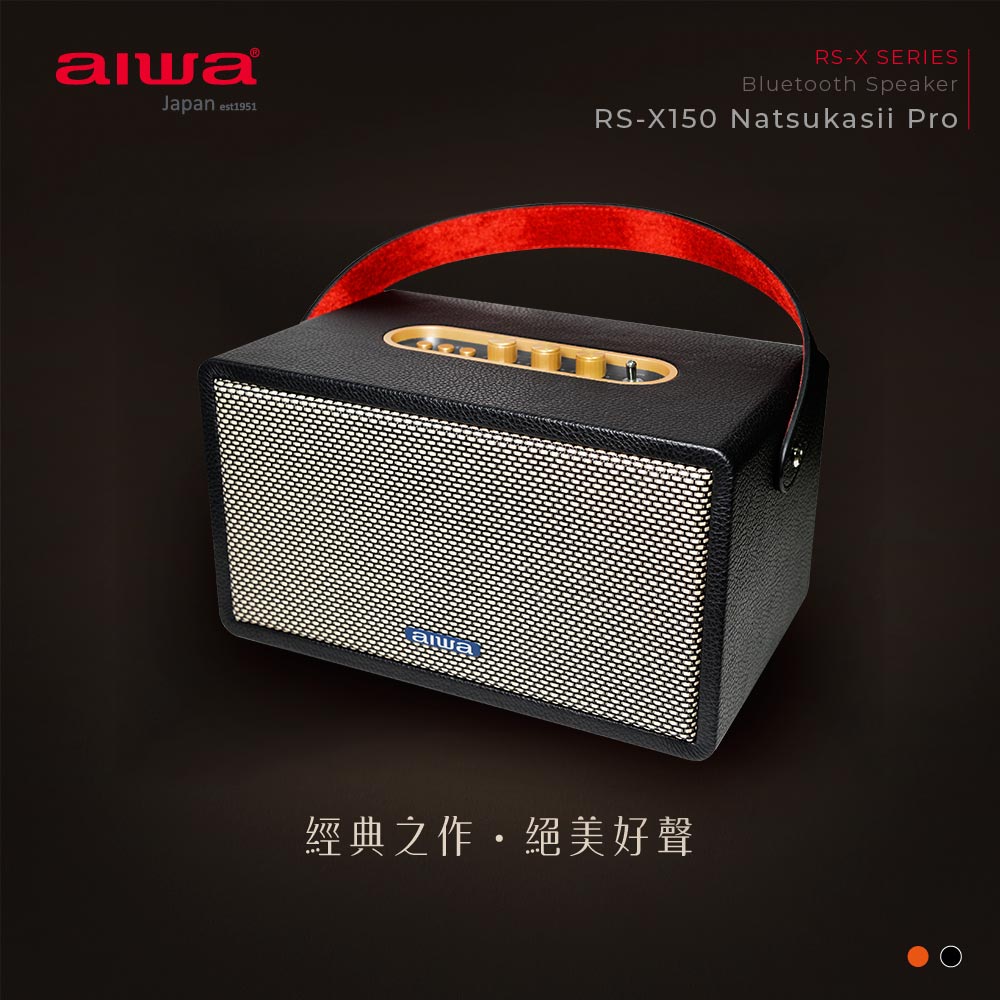 aiwa愛華 藍牙音箱 RS-X150 (黑色)