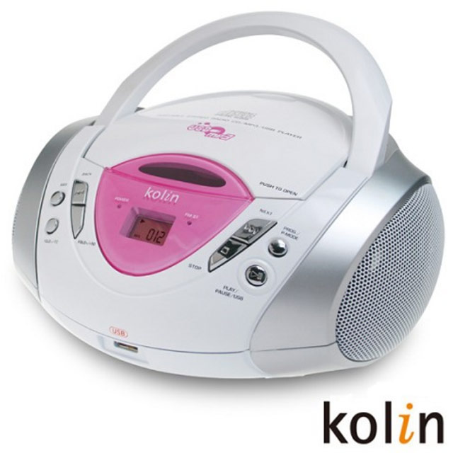 KOLIN 歌林CD/MP3/USB手提音響喇叭 KCD-W7082UM