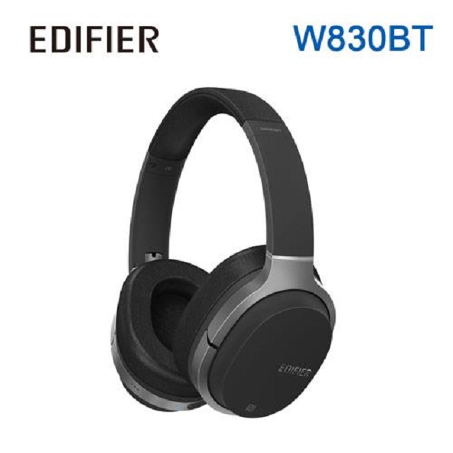 EDIFIER W830BT全罩式藍牙耳機(黑)