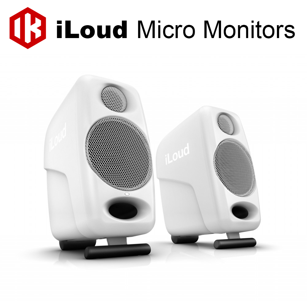 IK Multimedia iLoud Micro Monitor 主動式監聽喇叭 (一對) 公司貨 -象牙白