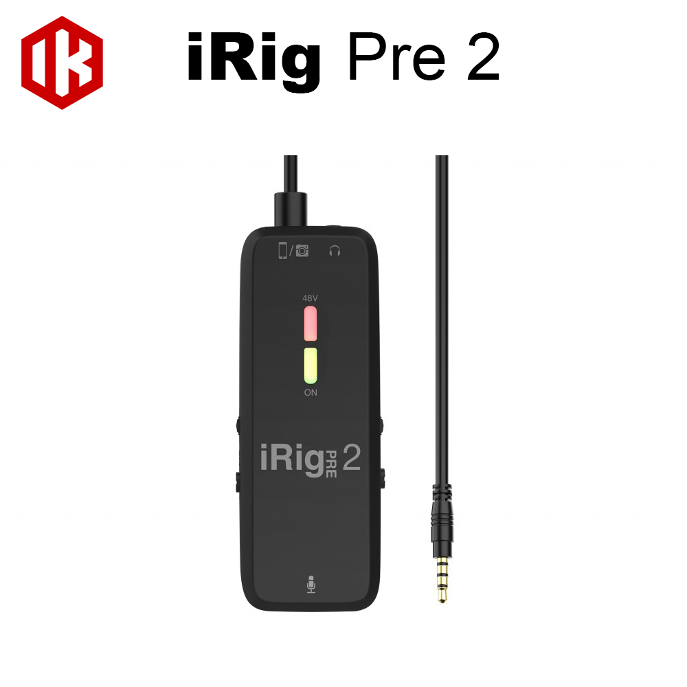 IK Multimedia iRig Pre 2 行動錄音介面 公司貨