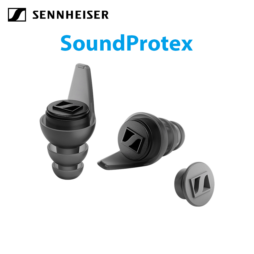 Sennheiser 森海塞爾 SoundProtex 聽力保護濾波器耳塞 台灣宙宣公司貨