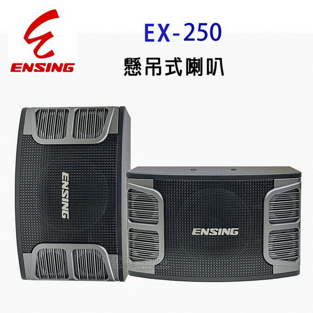 【ENSING】燕聲 ENSING EX-250 超高音二音路/三單體低音反射式 懸吊/桌立/卡拉OK專用喇叭