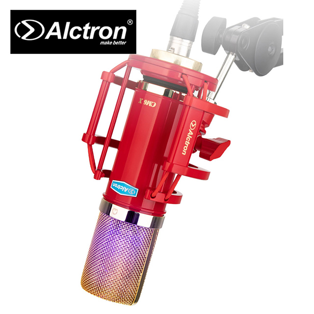 ALCTRON CM6X 大振膜直播錄音 XLR 電容麥克風