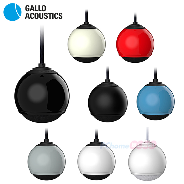 英國 Gallo Acoustics Micro Droplet 球形喇叭 (單支) 多色 設計款 造型喇叭 衛星小喇叭