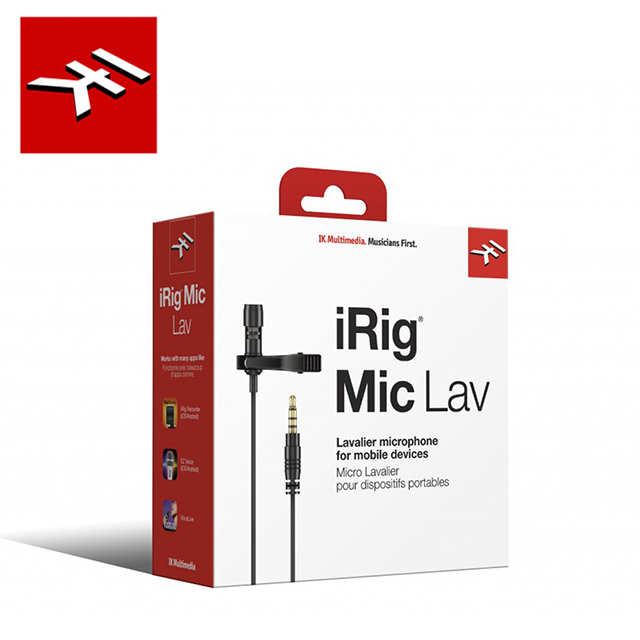 IK Multimedia iRig Mic Lav 專業移動領夾式麥克風