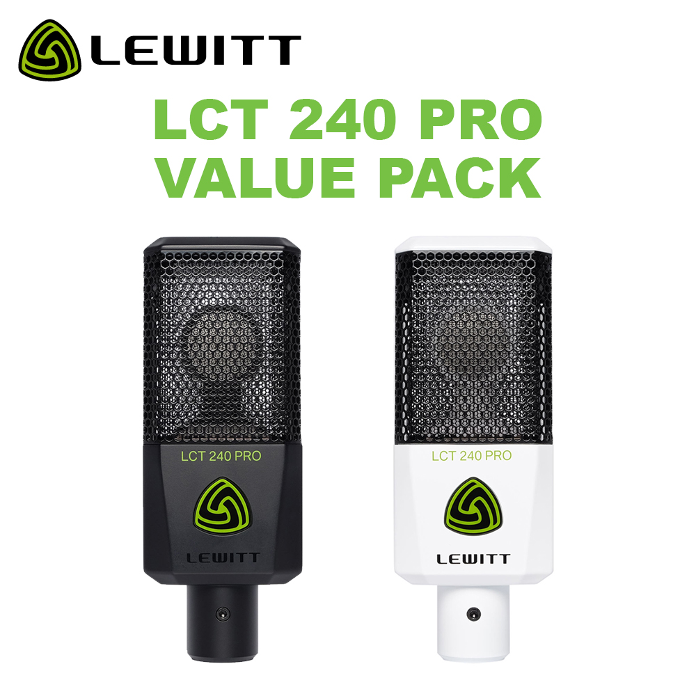 LEWITT LCT 240 PRO VALUE PACK 電容式麥克風套組 公司貨
