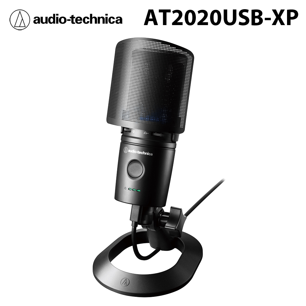 鐵三角audio-technica AT2020USB-XP 心形指向性電容型USB麥克風 公司貨