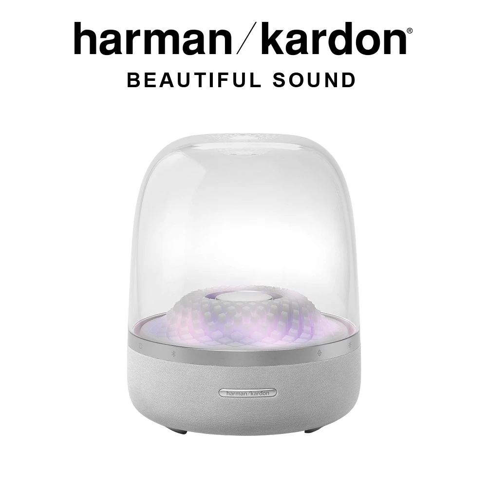 Harman Kardon 哈曼卡頓 AURA-STUDIO 4 無線藍牙喇叭  白