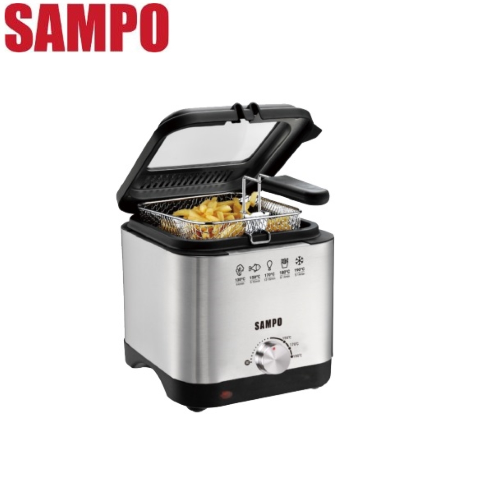 SAMPO 聲寶 1.5L 輕巧快速油炸鍋TG-LA09C -