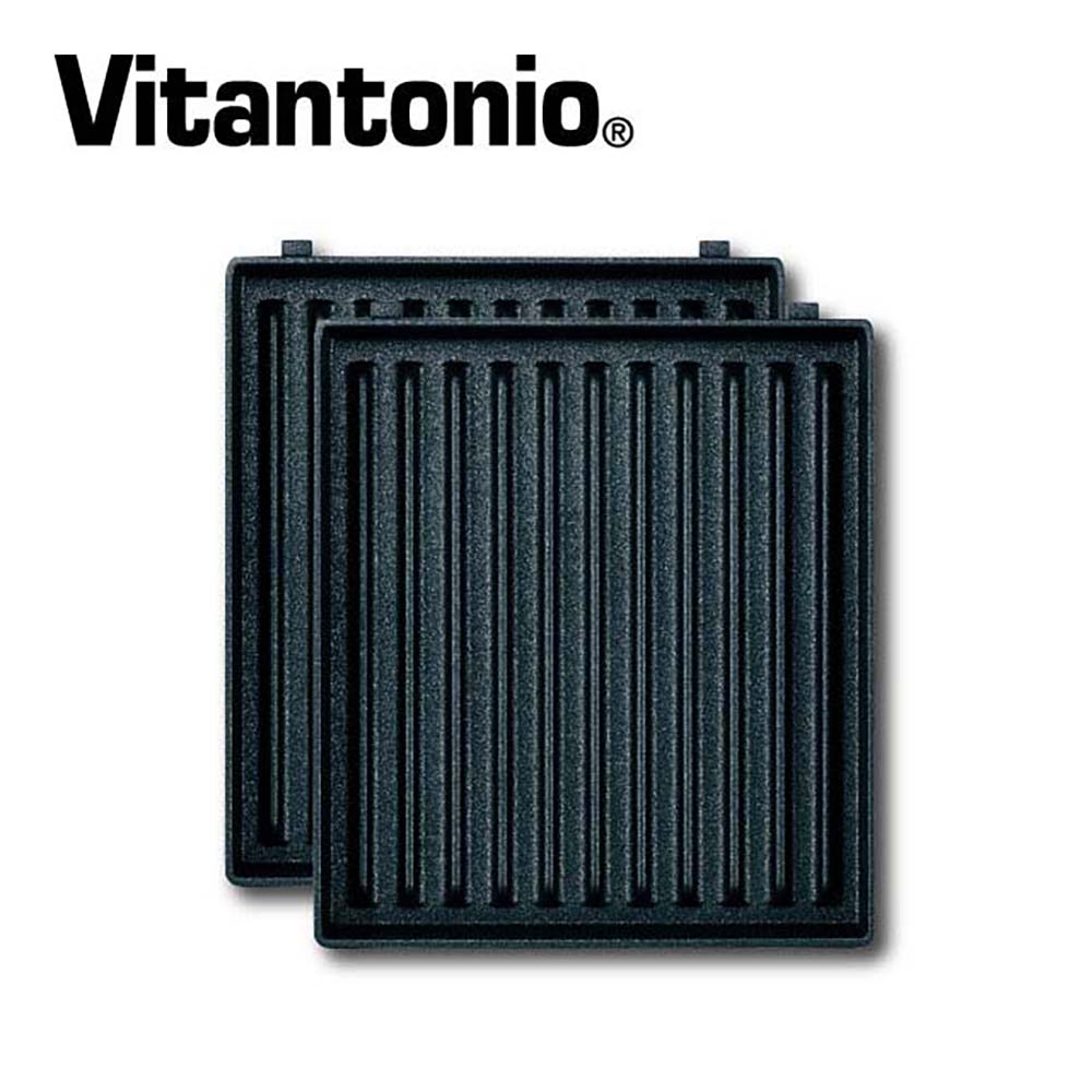 【Vitantonio】三明治機橫紋烤盤(PVHS-10B-HT)