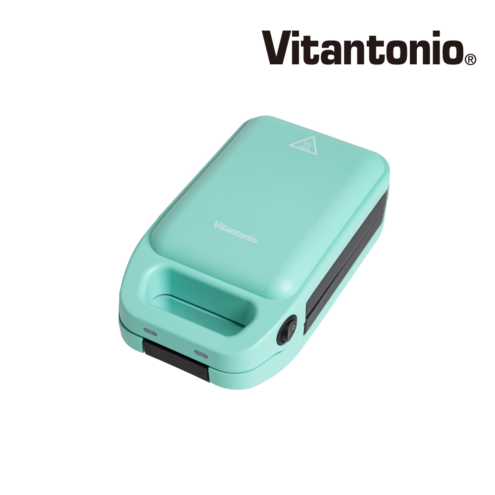 【Vitantonio】厚燒熱壓三明治機 VHS-10B-GR(湖綠)
