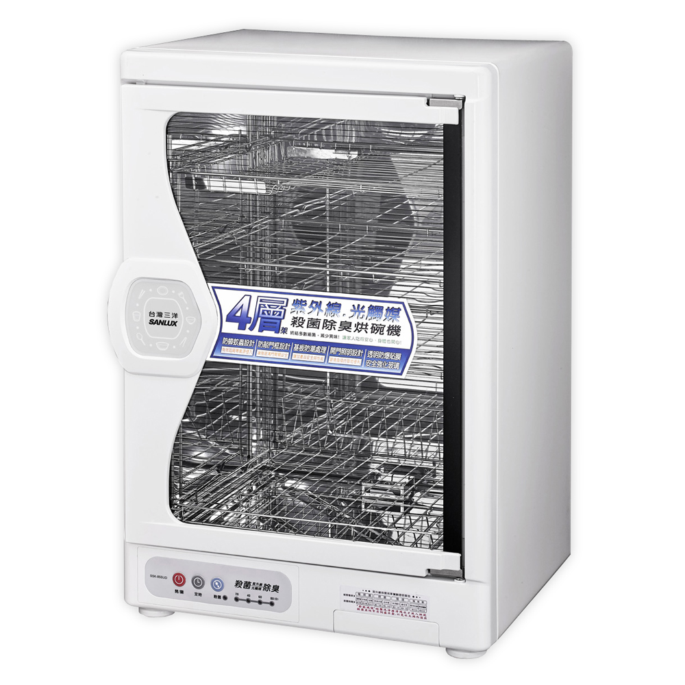 SANLUX臺灣三洋 85L四層微電腦定時烘碗機 SSK-85SUD