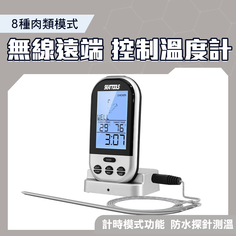 165-TMU250S 無線遠程式控制制溫度計/0~250℃無線傳輸距離20~30公尺