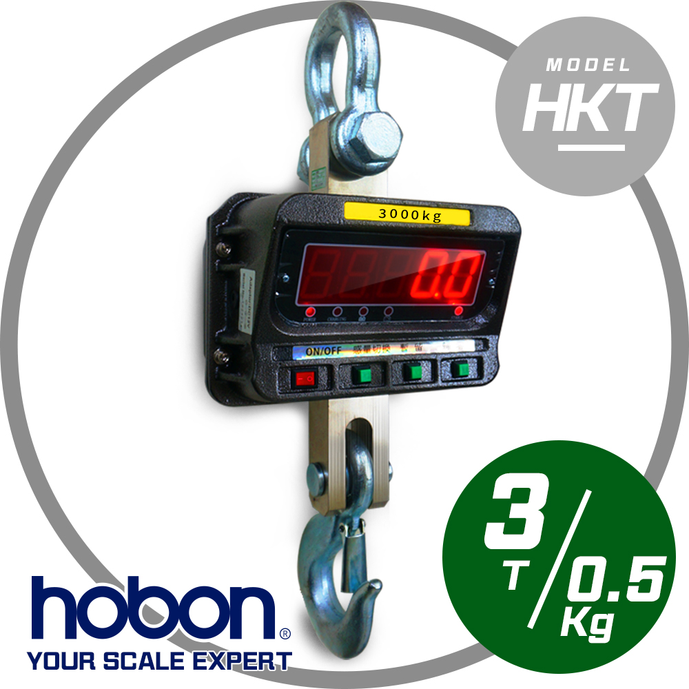 hobon 電子秤 HKT 工業型電子吊秤 3T