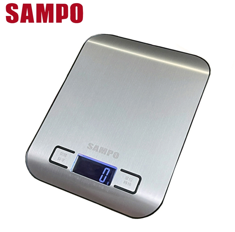 聲寶SAMPO 冷光不鏽鋼料理秤 BF-Y1801CL