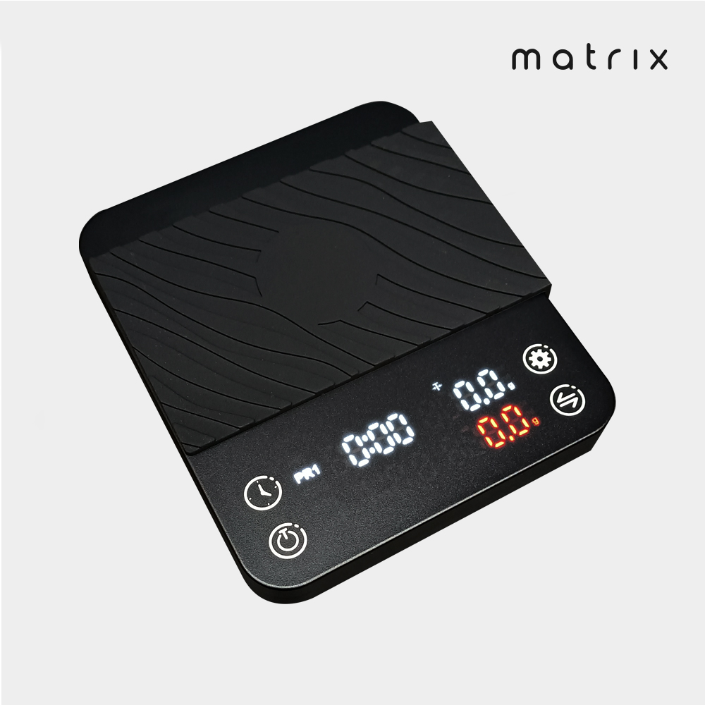 matrix Smart Pro 義式手沖雙用智能咖啡電子秤-0.1g/2kg(粉水比顯示自動計時功能)